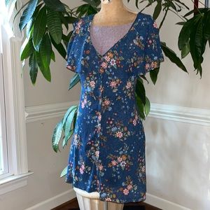 Springfield floral button down dress
